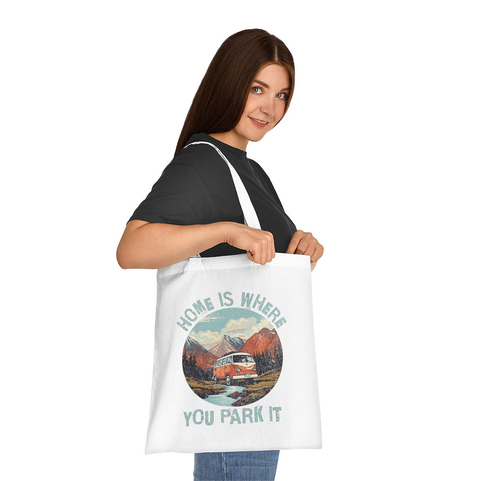 Thumbnail: Cotton Tote - Home I Where You Park It