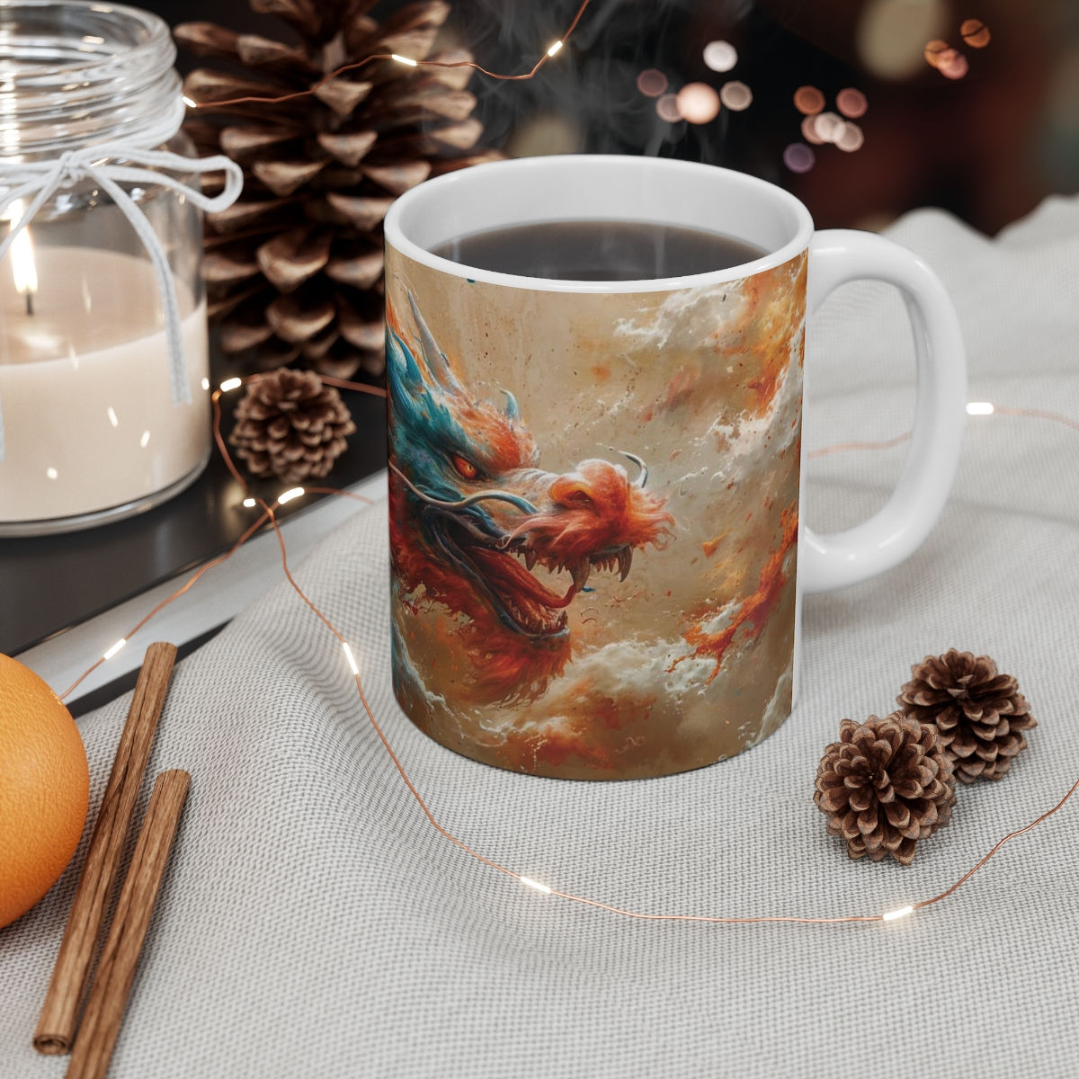 11oz White Mug - Year of the Dragon