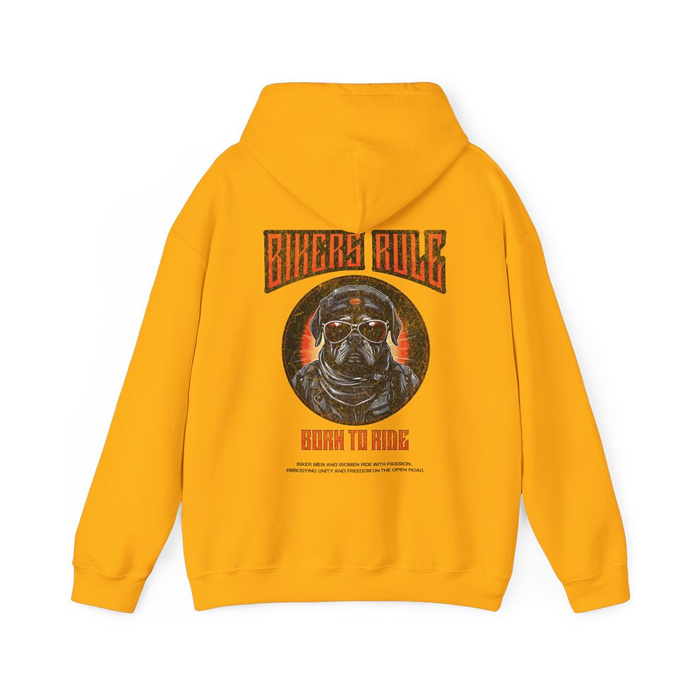 Thumbnail: Unisex Heavy Blend™ Hooded Sweatshirt - Bikers Rule