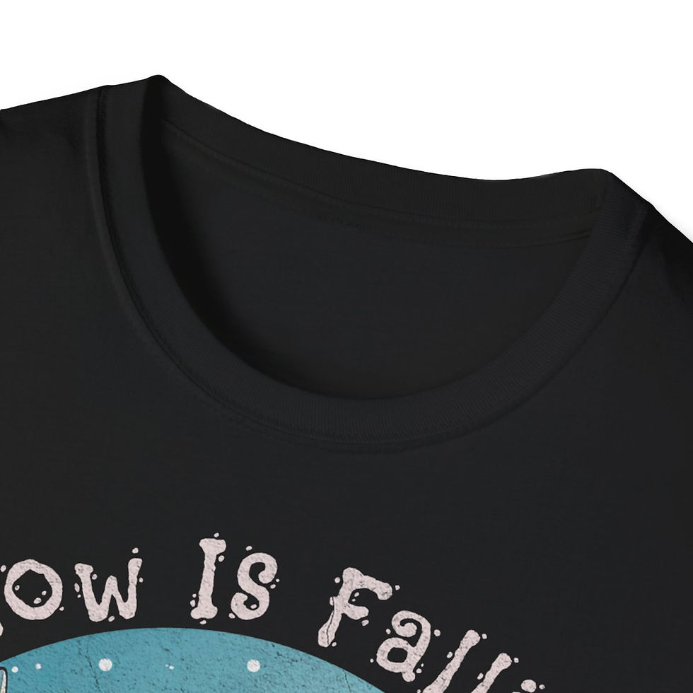 Thumbnail: Unisex Softstyle T-Shirt - Snow Is Falling