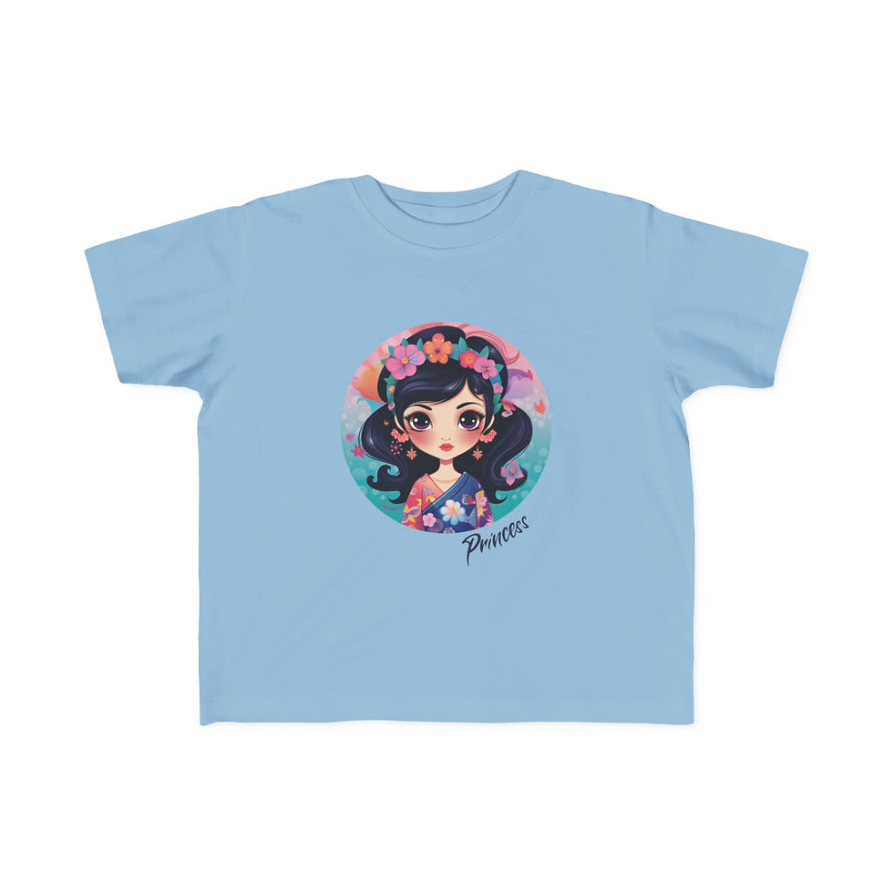 Thumbnail: Toddler's Fine Jersey Tee - Princess