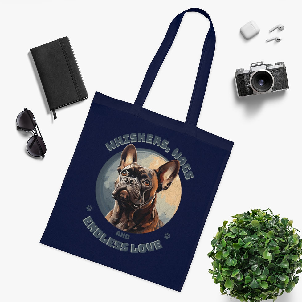 Thumbnail: Cotton Tote - Whiskers, Wags And Endless Love