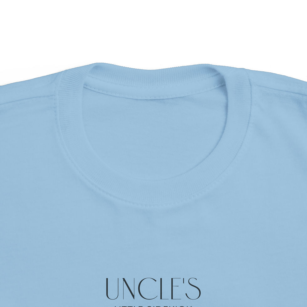 Thumbnail: Toddler's Fine Jersey Tee - Uncle's Little Sidekick