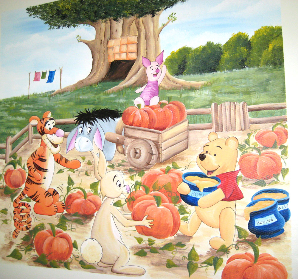 Pooh and friends