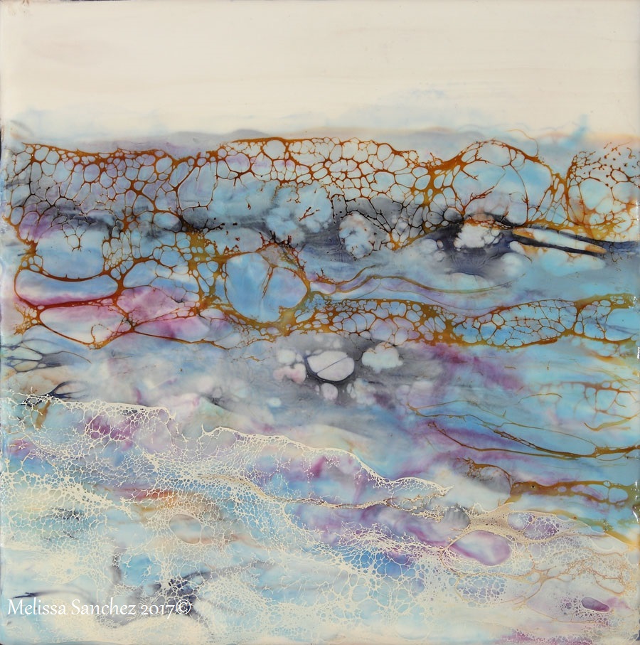 Encaustic Shellac Burn