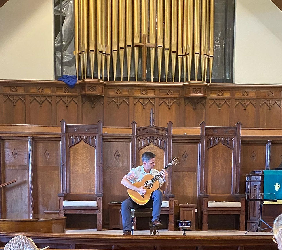 World Premiere - 3 Caprices for Guitar at Ben Verdery's Maui Guitar Extravaganza