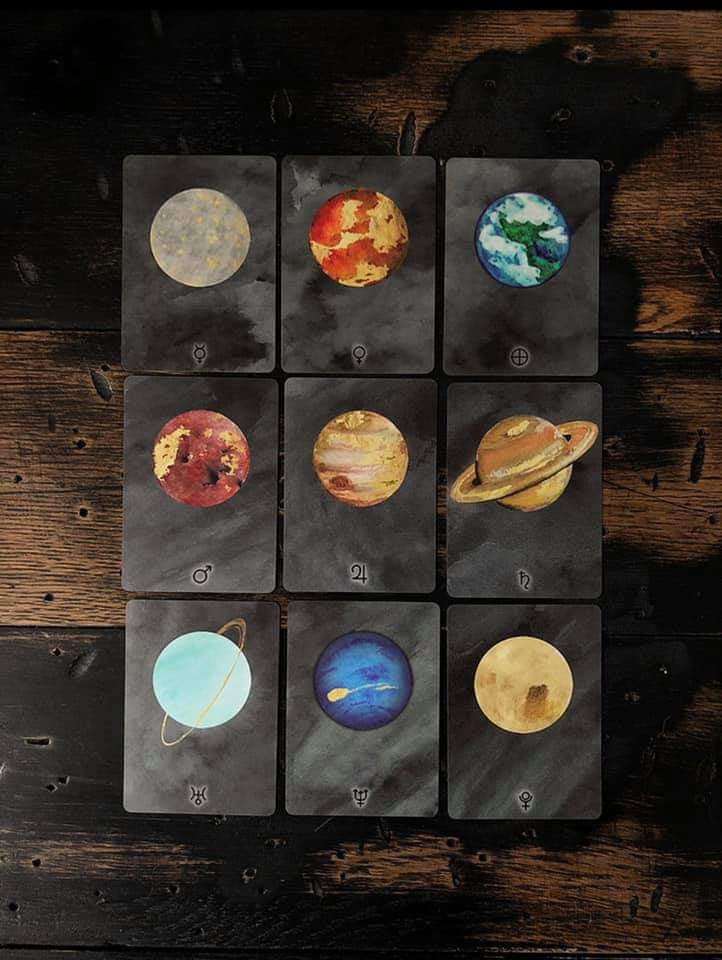 Thumbnail: Living Wheel Astrology Cards by Patrick J Forgarty
