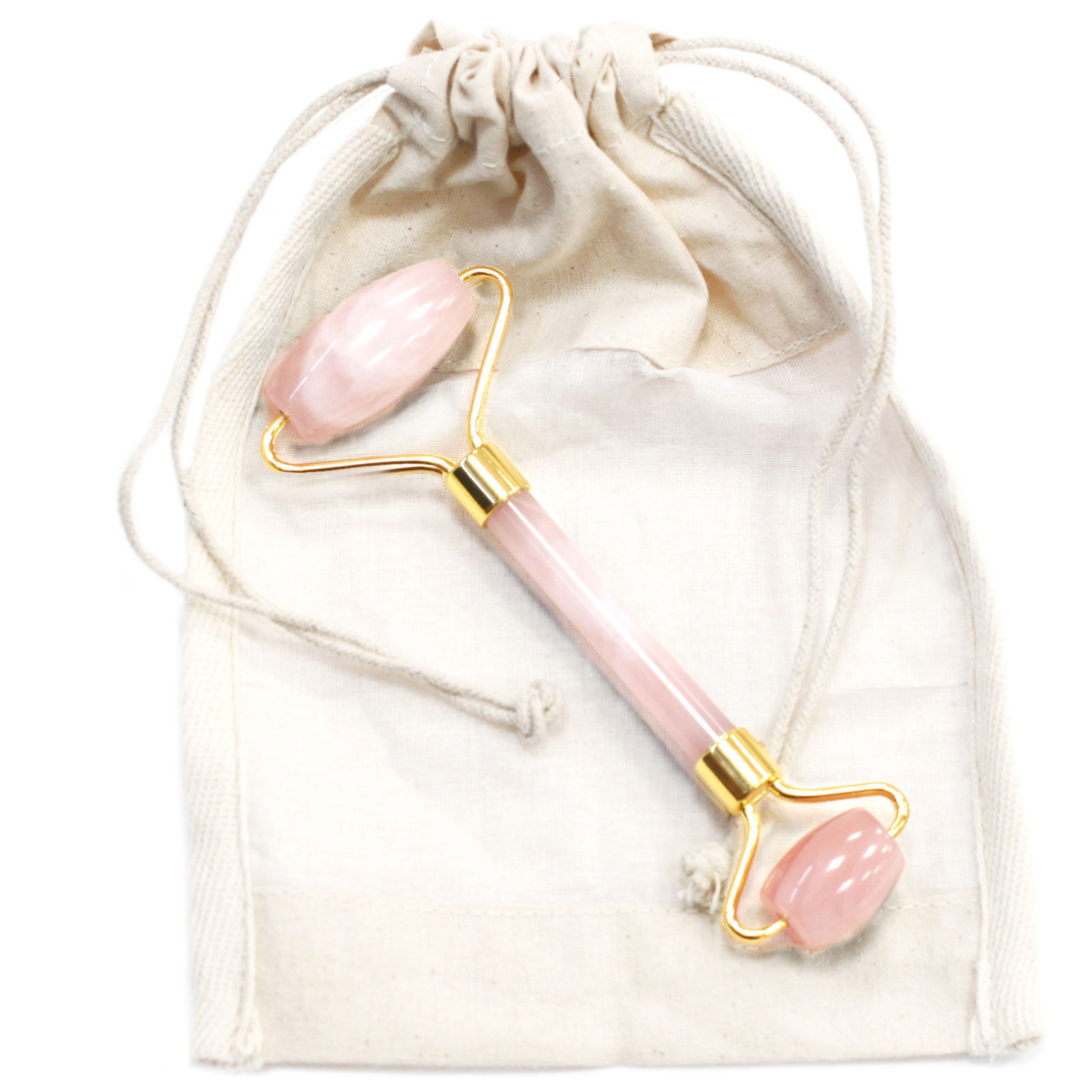 ROSE QUARTZ Face Roller - Love & Trust
