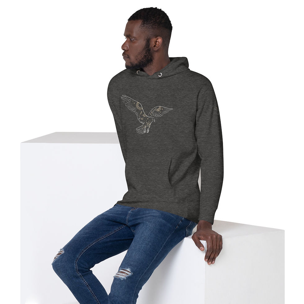 Thumbnail: Birds of Prey EAGLE...Unisex Hoodie