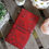 Thumbnail: Handmade Leather Journal- The Adventure Begins - Red - (80 pages)