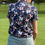 Thumbnail: RELAXED LILIES GOLFER PRINT