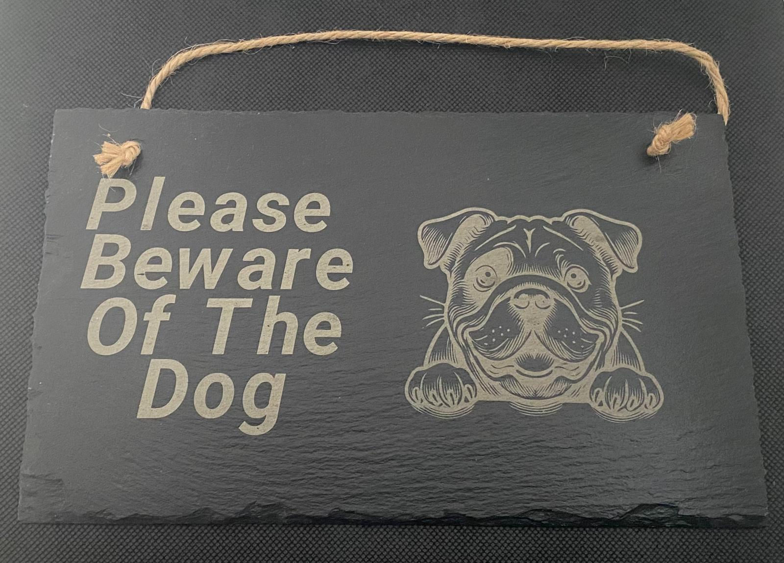 Natural Slate Rectangular Hanging Notice Board