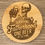 Thumbnail: Wooden & Round Drink Coasters 10cm