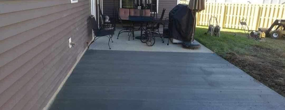 Concrete Patio