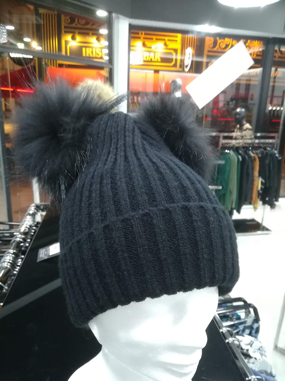Miniatura: Gorro pompón doble 