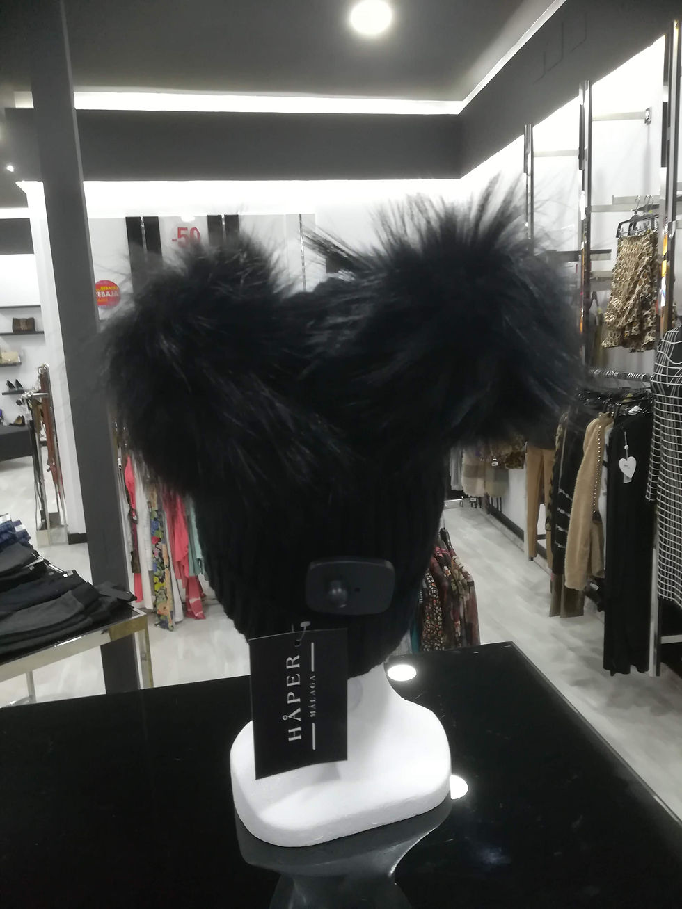 Miniatura: Gorro pompón doble 