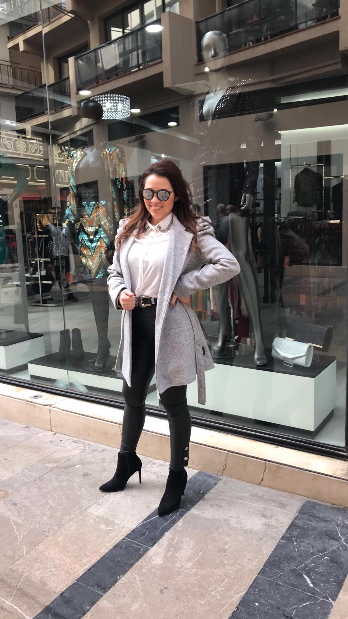 Abrigo Paño Hombros Globo