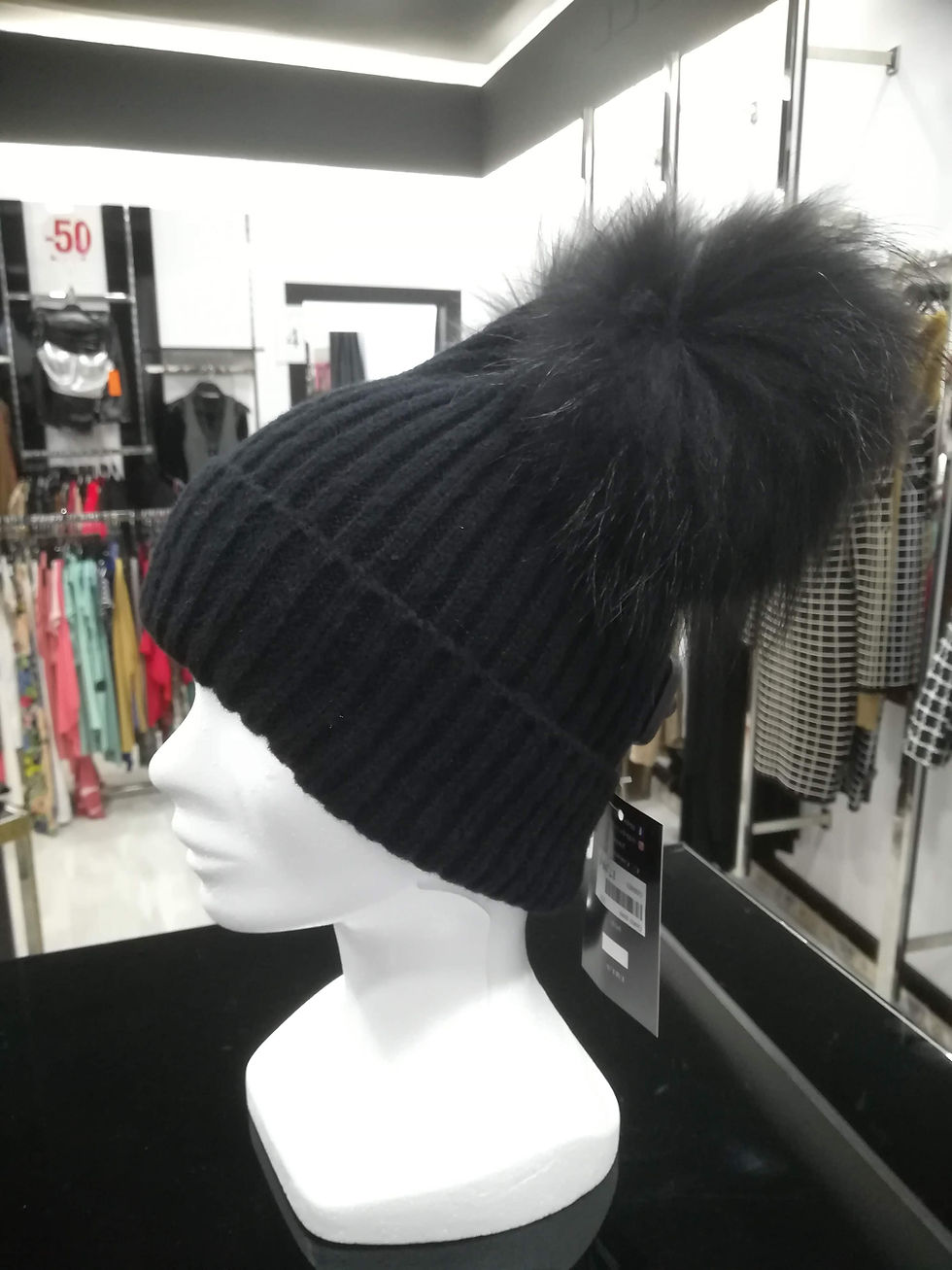 Miniatura: Gorro pompón doble 