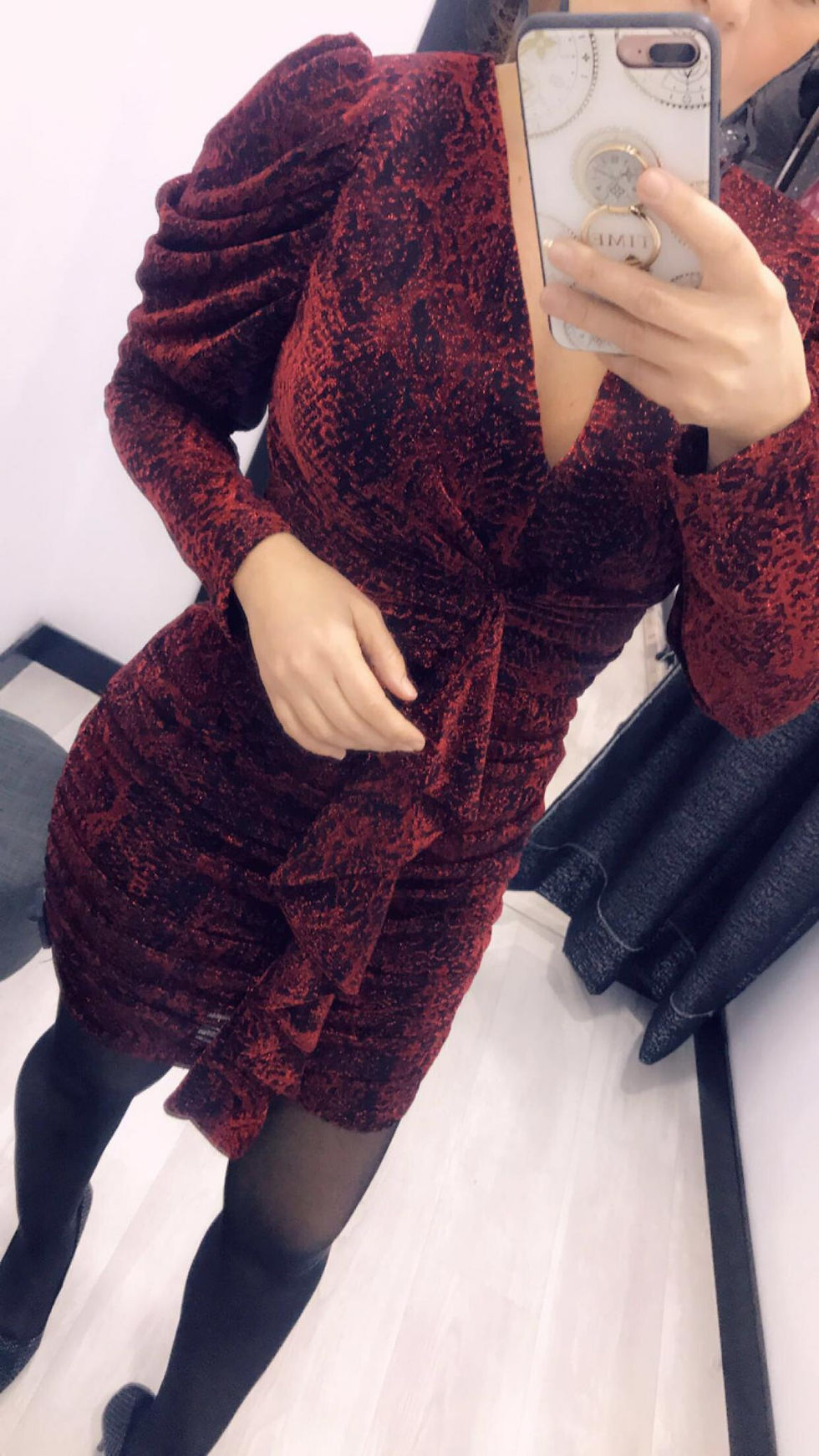 Miniatura: Vestido Rojo Brillante