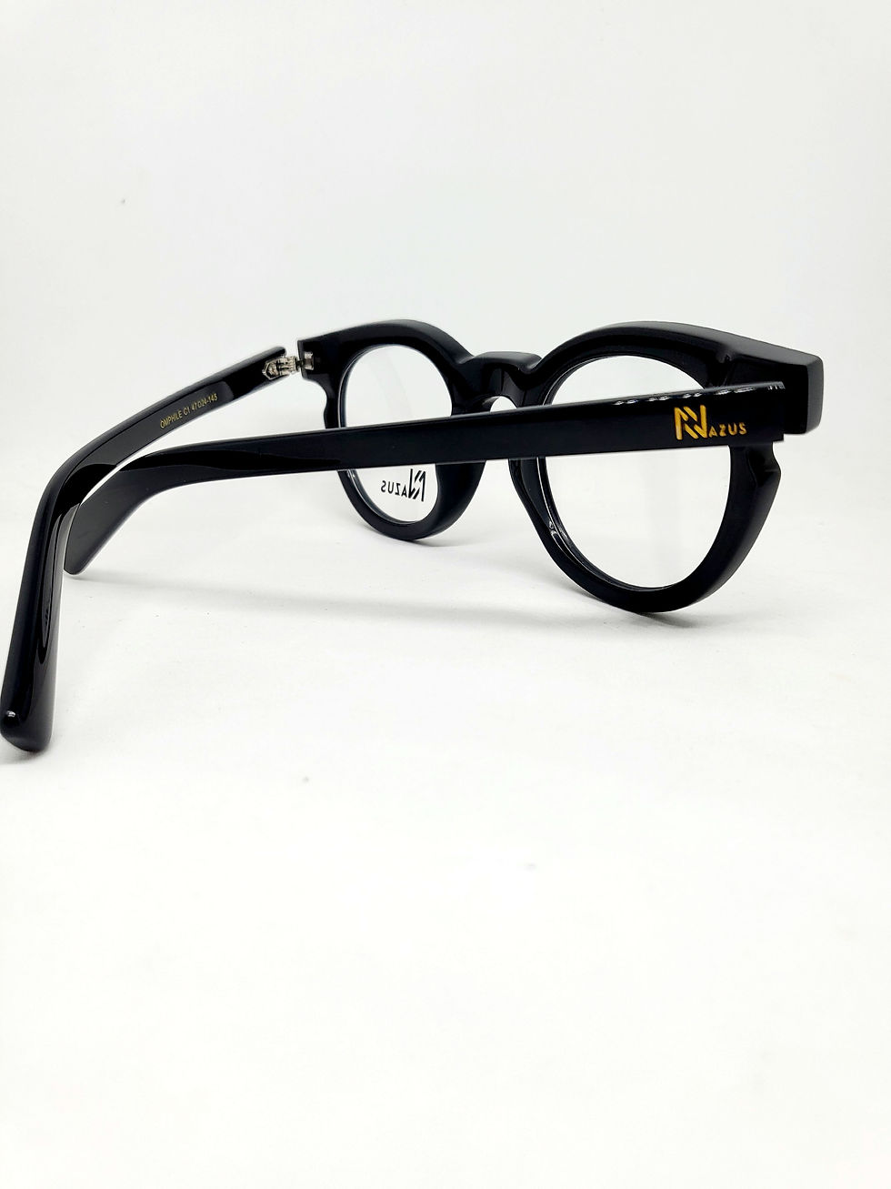 Thumbnail: NAZUS OMPHILE C1 BLACK [47-24-145] UNISEX  EYEGLASSES 