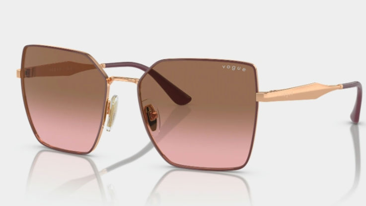 VOGUE OVO 4284S 518214 56MM TOP BORDEAUX ROSE METAL SUNGLASSES K