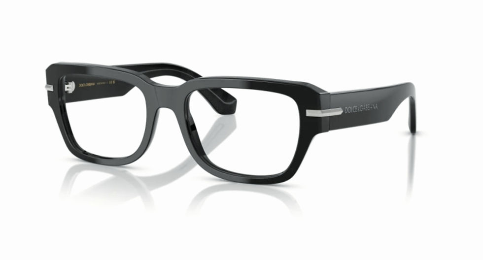 Thumbnail: DOLCE & GABBANA ODG 3408 501 BLACK [54-18-145] MEN EYEGLASSES K