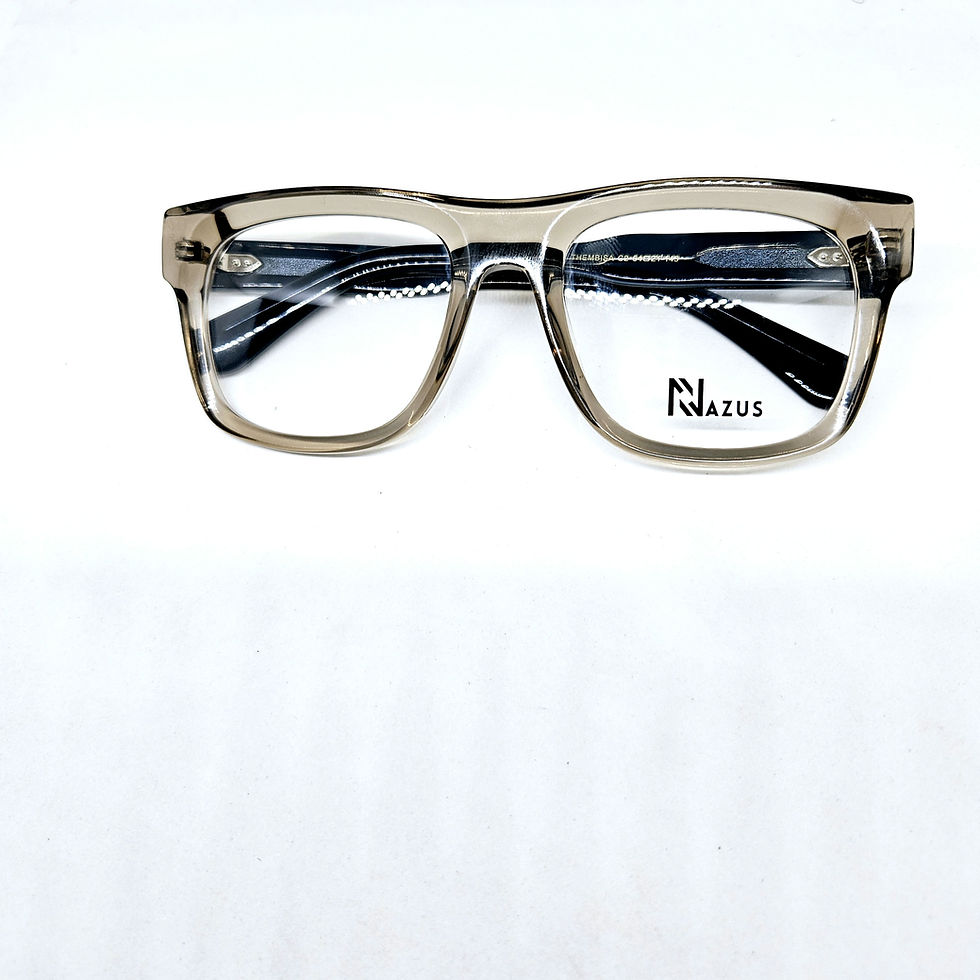 Thumbnail: NAZUS THEMBISA C2 TRANSPARENT [54-21-145]  MALE EYEGLASSES 