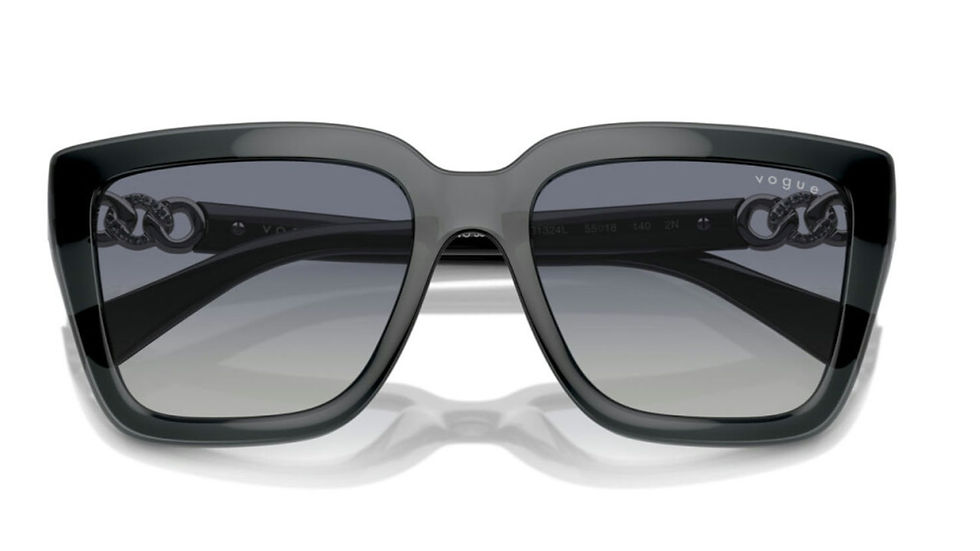 Thumbnail: VOGUE 5575SB 31324L 55MM TRANSPARENT GREY SUNGLASSES 