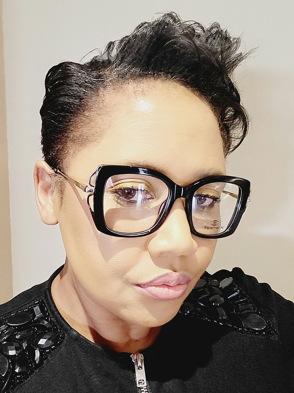 Thumbnail: TSN KHOLO C1 BLACK WITH SILVER METAL  [ 50-19-140]  TSIETSI N EYEWEAR  P