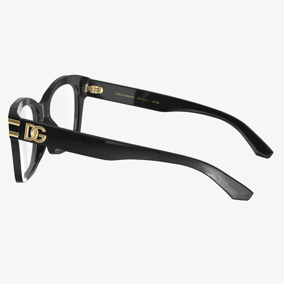 Thumbnail: DOLCE AND GABBANA DG 3419 501 BLACK [54-18-145] EYEGLASSES P