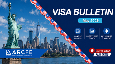 【ARCFE News】MAY 2026 VISA BULLETIN