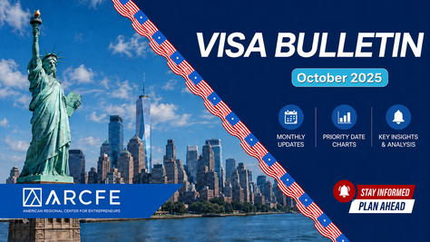 【ARCFE News】OCTOBER 2025 VISA BULLETIN