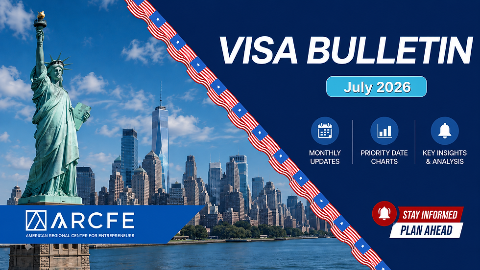 VISA BULLETIN July 2026