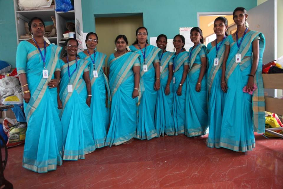New Saree's for all female SISP staff