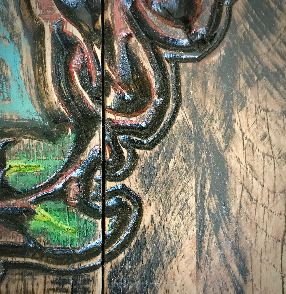 Thumbnail: Carved Celtic Tree of Life