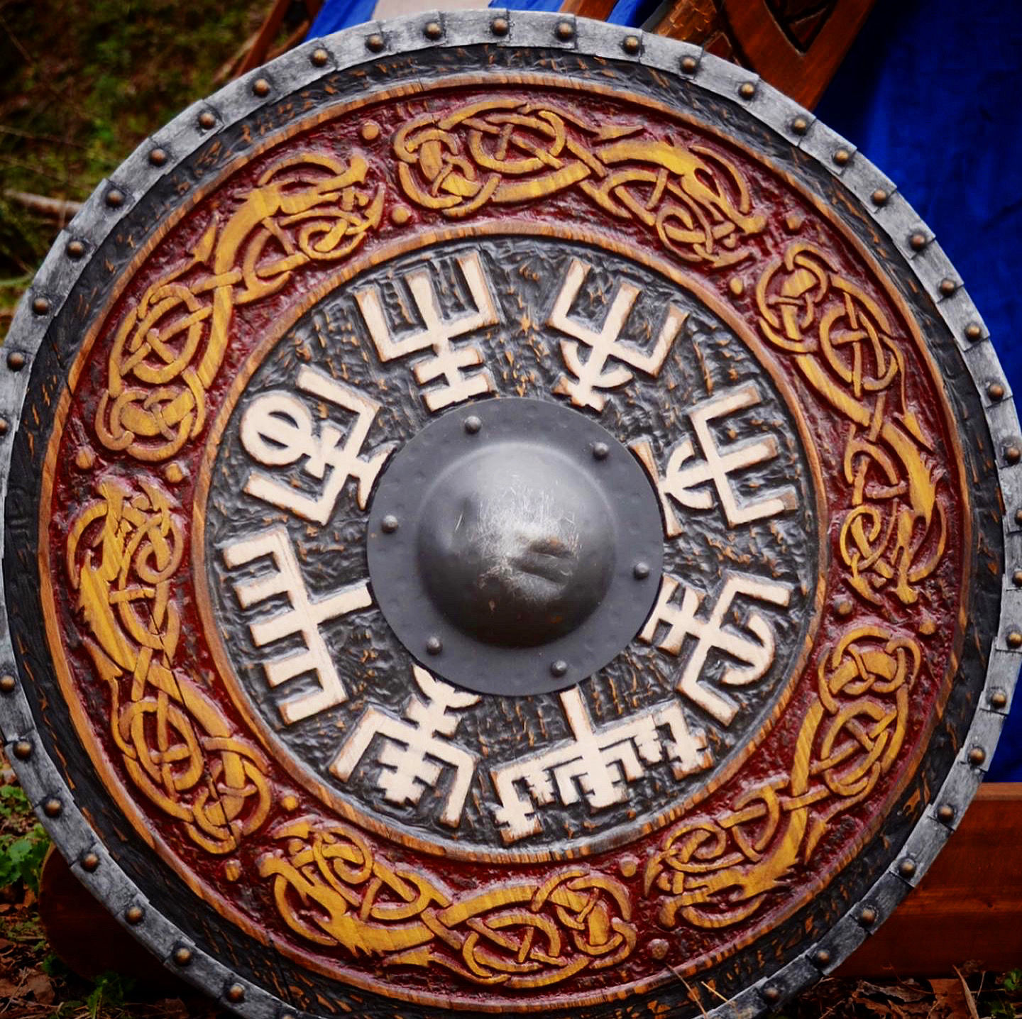 Vegvisir Viking Shield