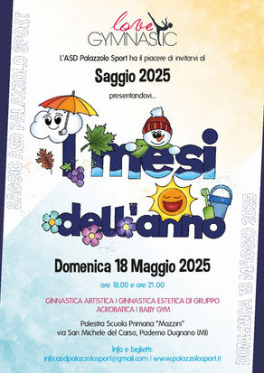 Saggio 2025 "I mesi dell'anno"