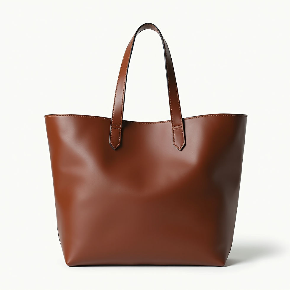 Tote De Cuero Clásico