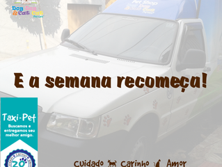 Semana que começa, transporte sempre presente!