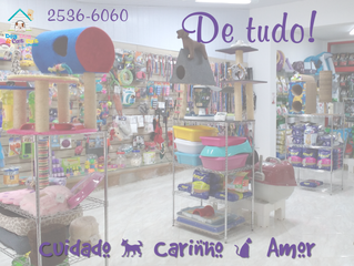 Temos muito a oferecer a você, cliente amigo, e ao seu peludinho!