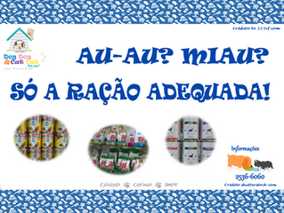 Só a ração adequada!