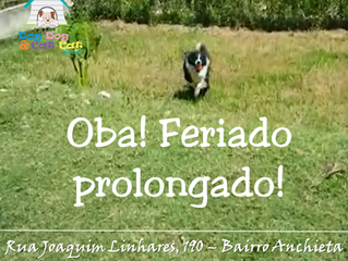 Oba! Feriado prolongado!