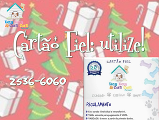 O Cartão Fiel é seu aliado neste Natal!