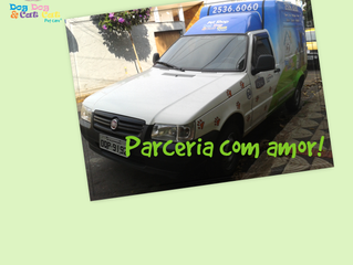 Nosso táxi-pet e nossos clientes: parceria com amor!