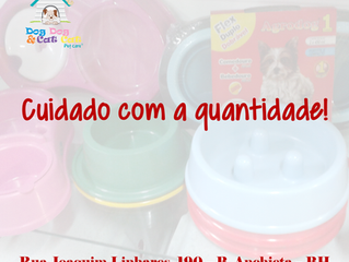 A quantidade é importante!