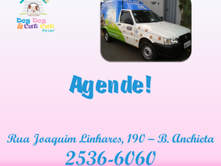 Ligue e agende.