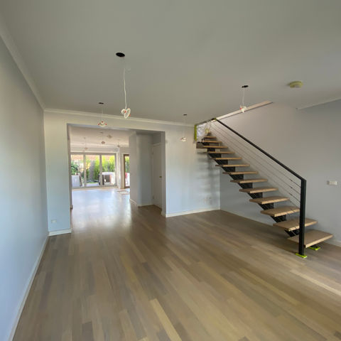 Bleached Kempas with Ash Lime Wash - Bentleigh