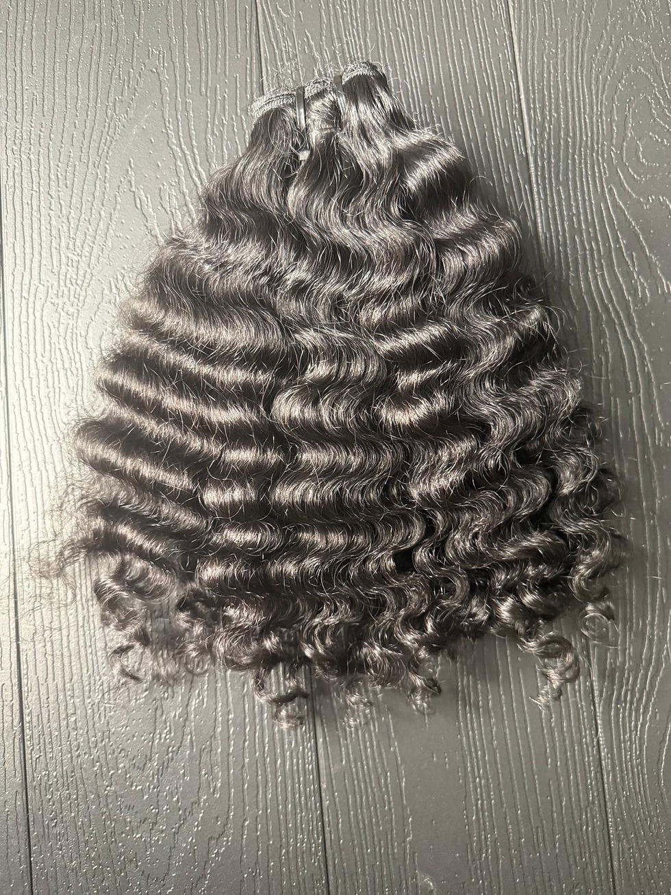 Thumbnail: ✅#67, Bushy Curly, 2 packs, 16inch