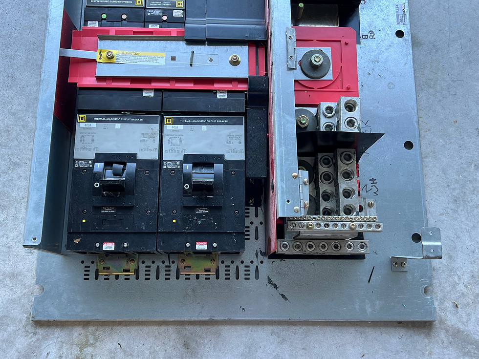 Thumbnail: Square D I-Line Panel Board 800Amp 120/240V 1P 3Wire E1 Series W/Breakers