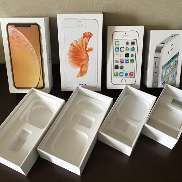 iPhoneの空き箱